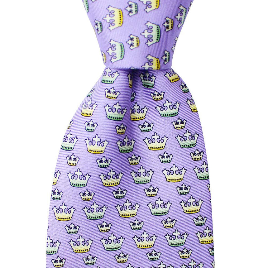 Mardi Gras Crown Tie