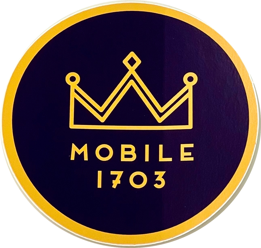 Mobile Mardi Gras Stickers