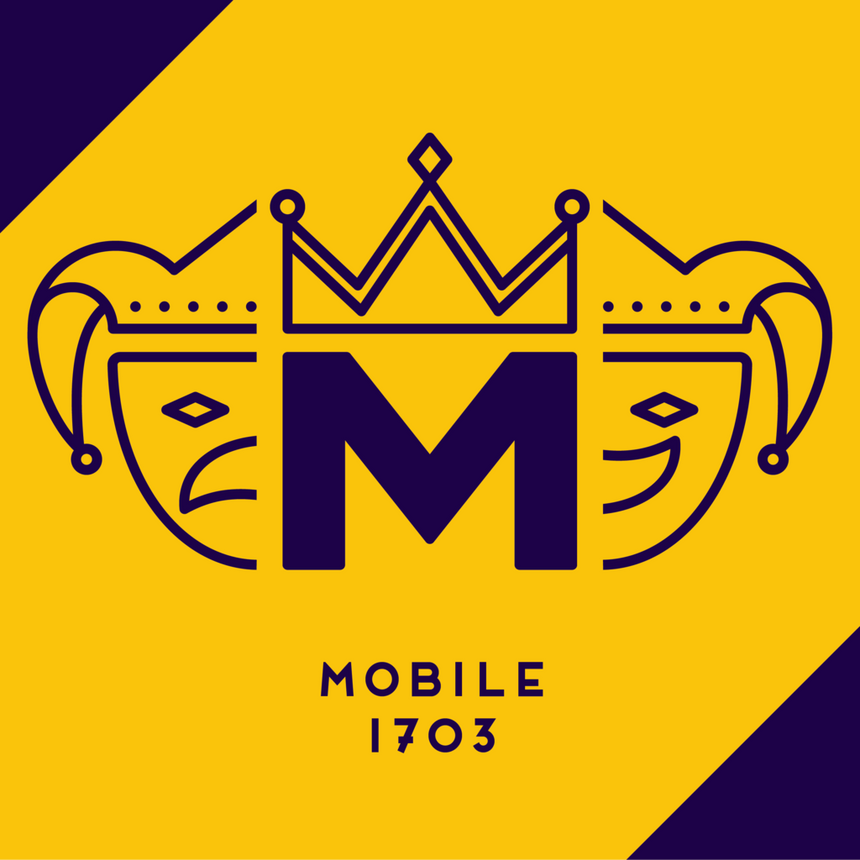 Official Mobile Mardi Gras Flag 3' x 5'