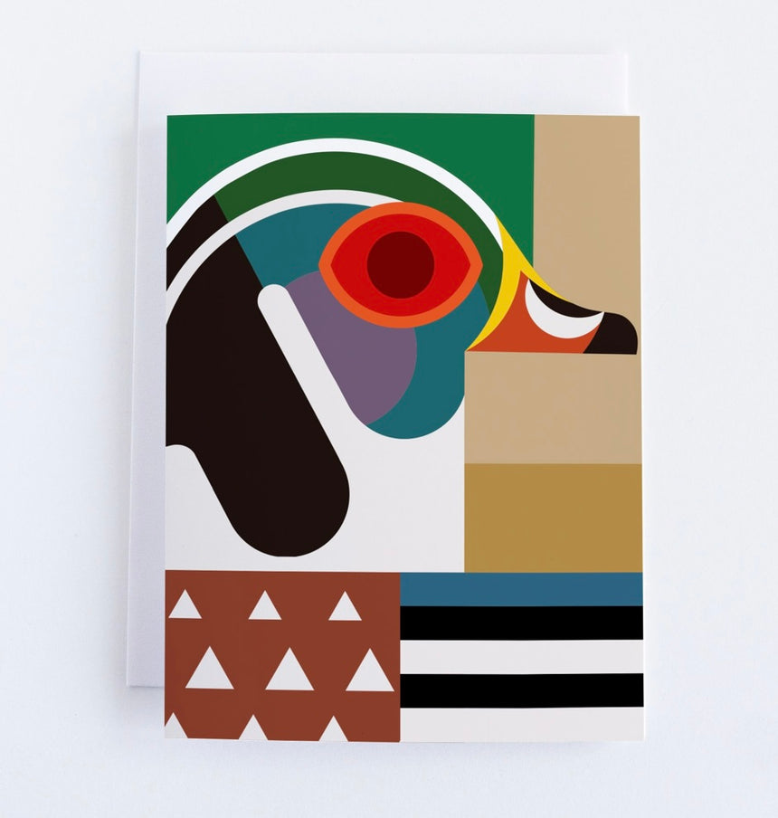 Wood Duck Greeting Card