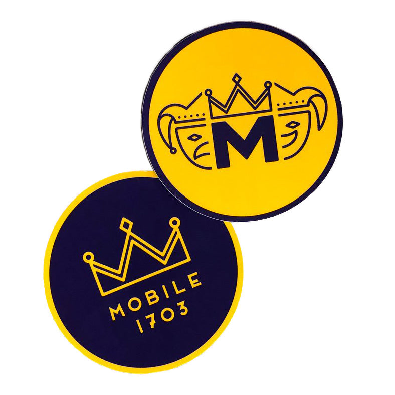 Mobile Mardi Gras Stickers – Mobile Bay Shop