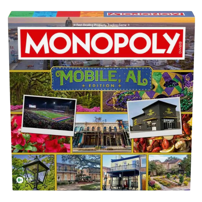 Monopoly Board Game - Mobile, AL Edition