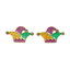 Mardi Gras Jester Hat Earrings