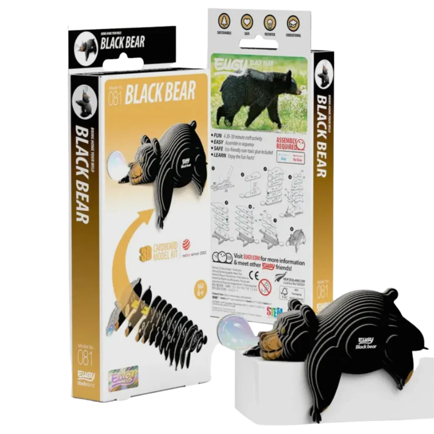 Black Bear 3D Puzzle