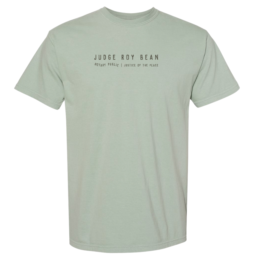 Judge Roy Bean Logo Adult T-Shirt