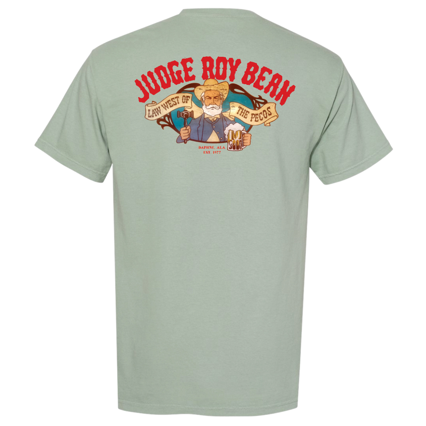 Judge Roy Bean Logo Adult T-Shirt