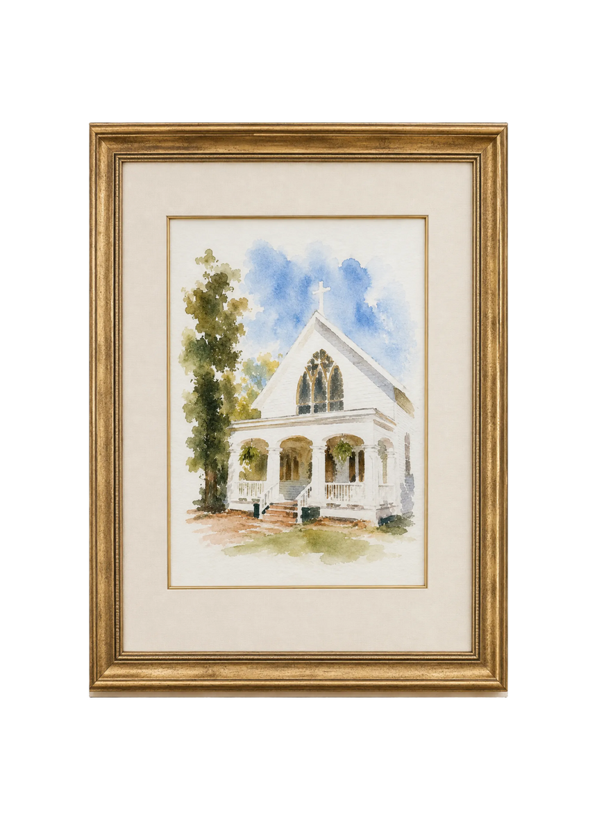 Sacred Heart Catholic Church Print