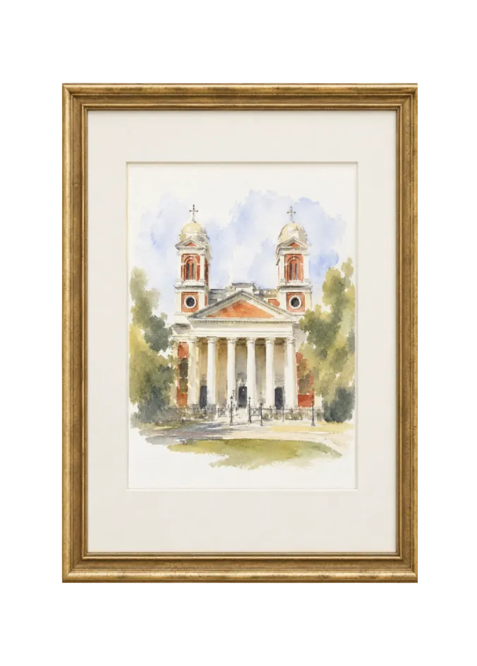 Cathedral-Basilica of the Immaculate Conception Print