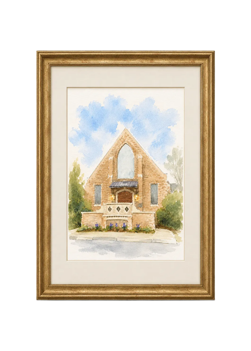 Ashland Place Methodist Church Print