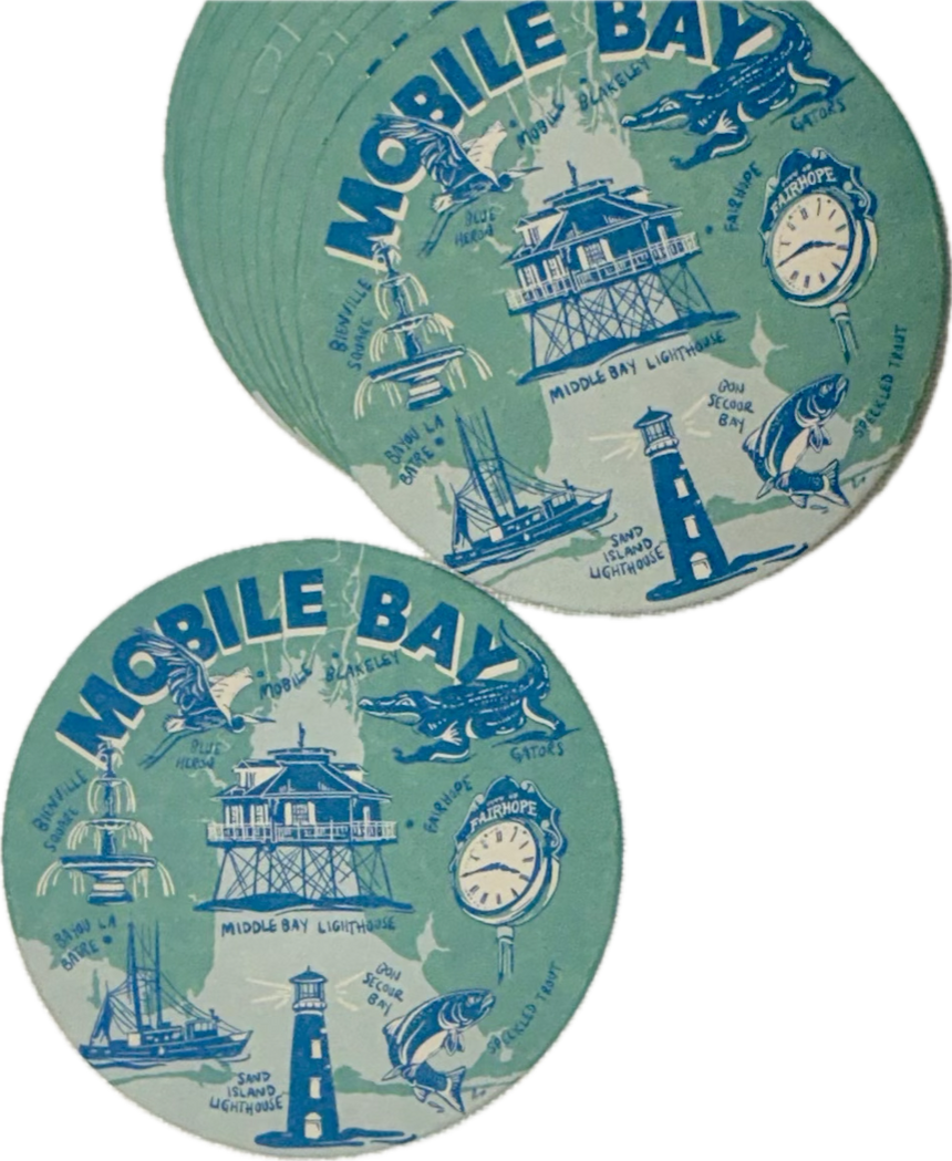 Mobile Bay Coasters (Set of 12)