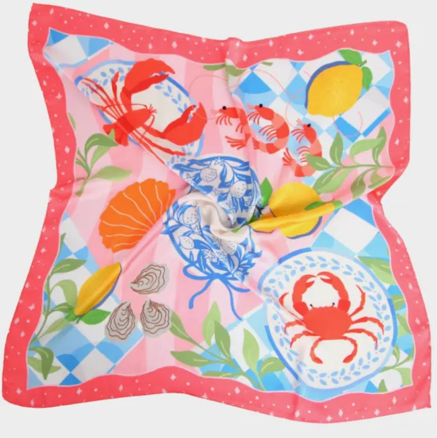 Coastal Vibes Square Scarf