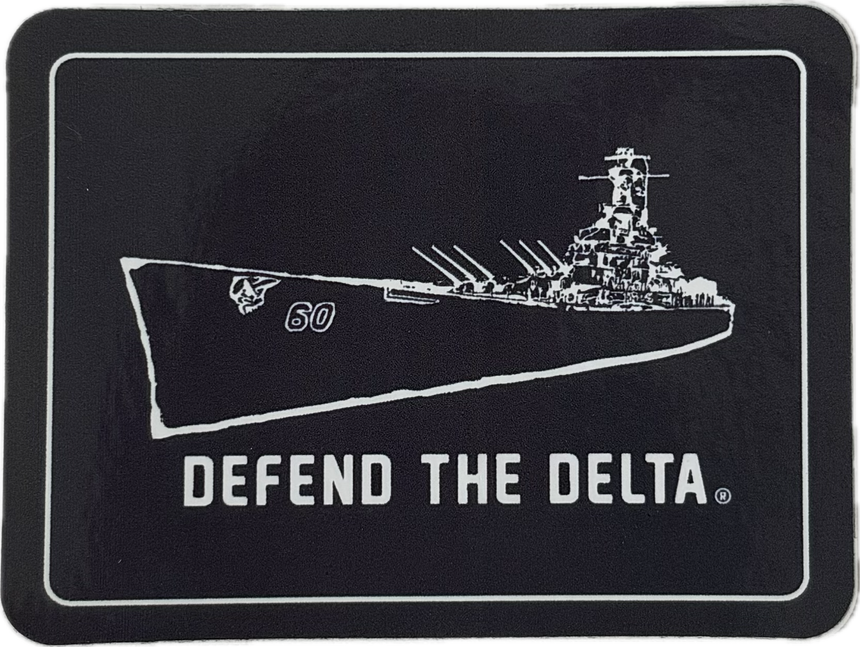 Defend the Delta Sticker