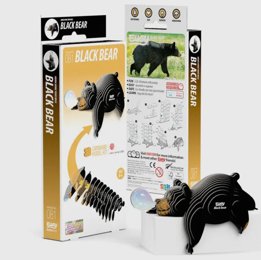 Black Bear 3D Puzzle