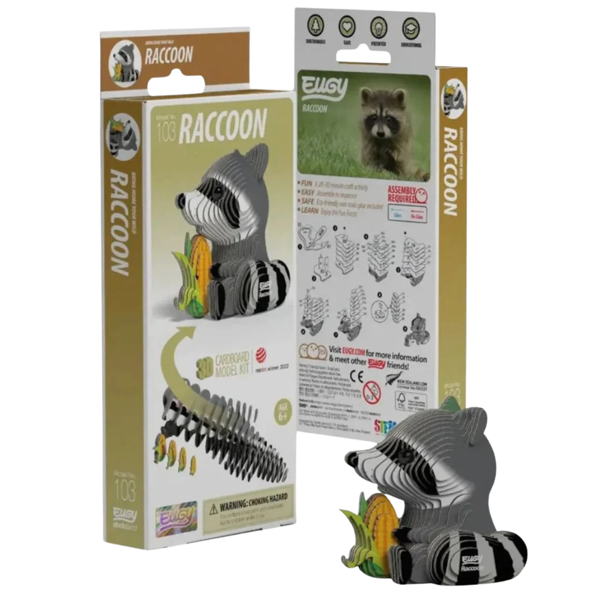 Raccoon 3D Puzzle