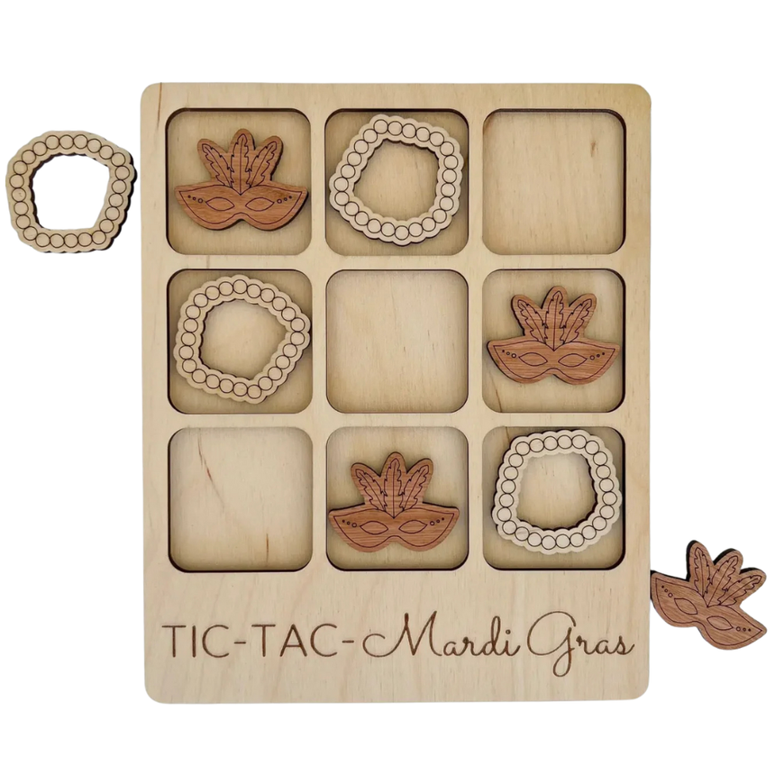 Tic-Tac-Mardi Gras