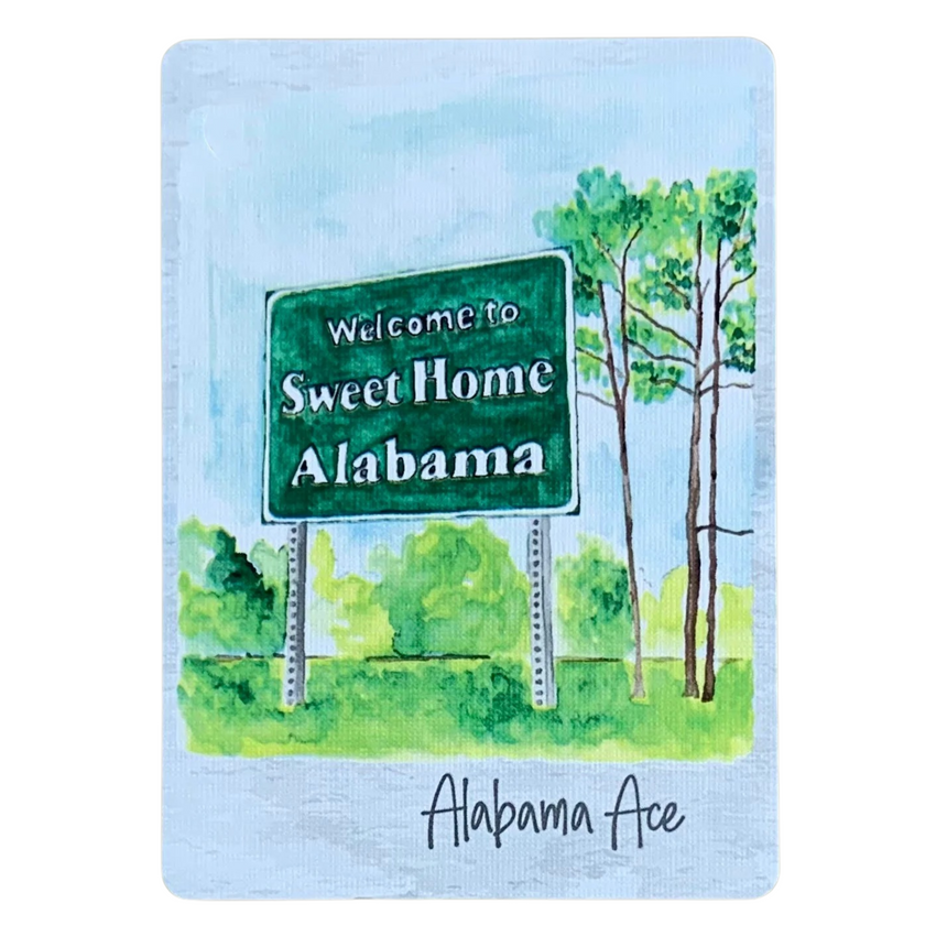 Sweet Home Alabama Ace Playing Cards