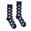 Oyster Socks (Navy Blue)