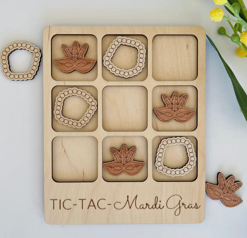 Tic-Tac-Mardi Gras