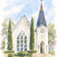 St. Francis at the Point Anglican Church Print