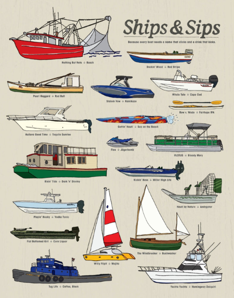 Types Of Ships And Boats