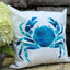 Crab pillow cover