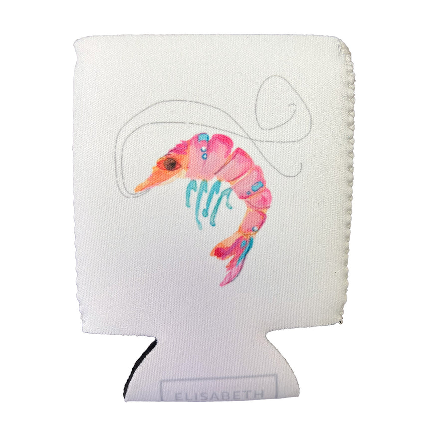 Watercolor Shrimp Hugger