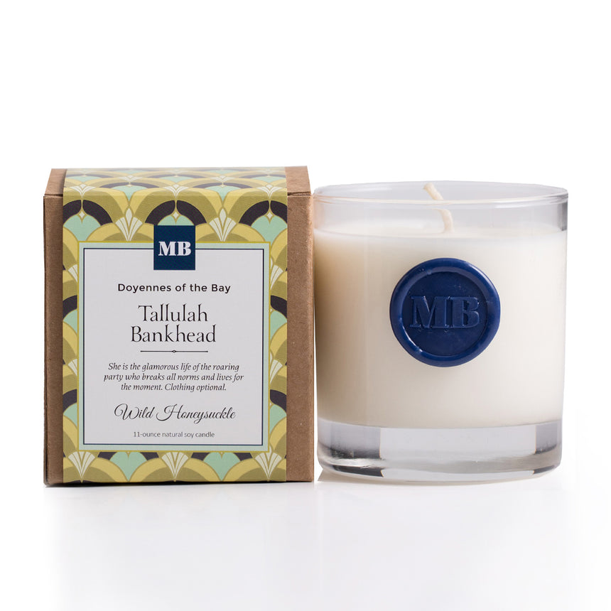 Tallulah Bankhead 11 oz. Natural Soy Candle